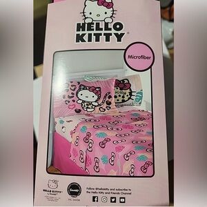 Hello Kitty Full Size Sheet Set